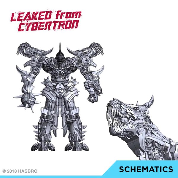 Grimlock Leaked From Cybertron Leader Class Movie 4 Evolution  (1 of 3)